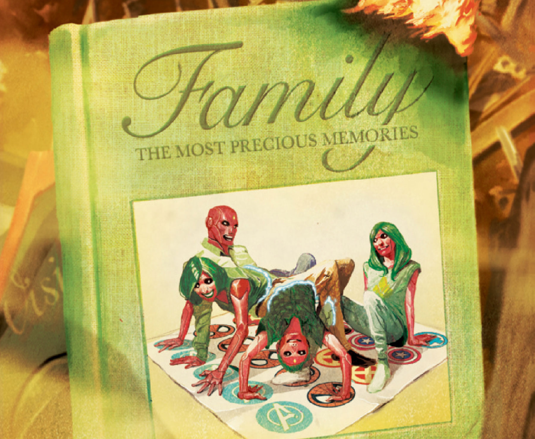 In the award-winning limited series The Vision, the android's increasingly desperate attempt to create and maintain a perfect family would end in tragedy.