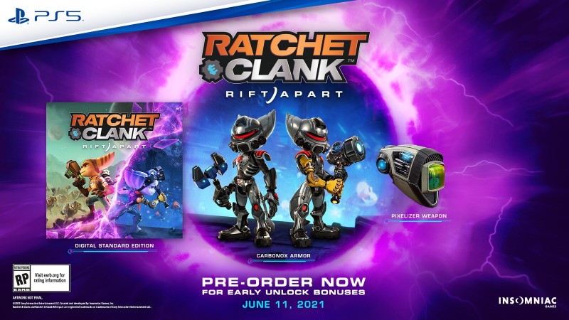 Ratchet & Clank: Rift Apart launches in June

