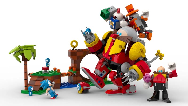 Sonic Lego set based on Greenlit fan design for production

