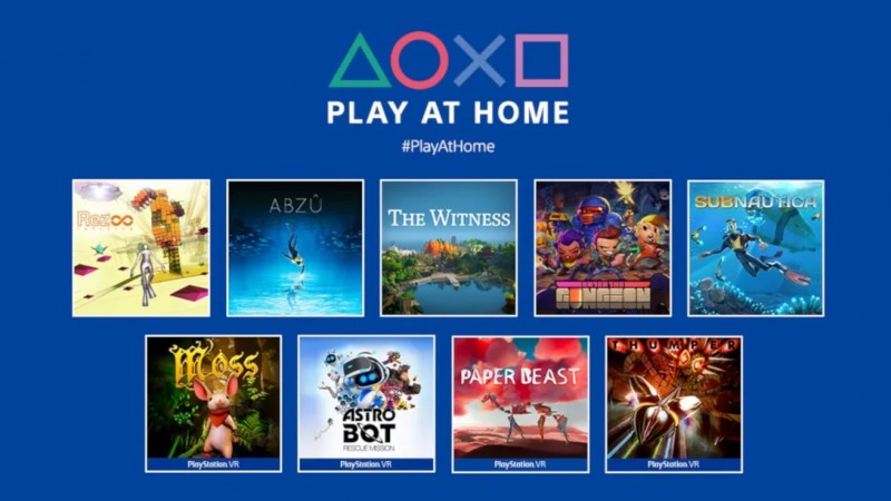Sony is giving away 10 free PlayStation games to play at home 2021

